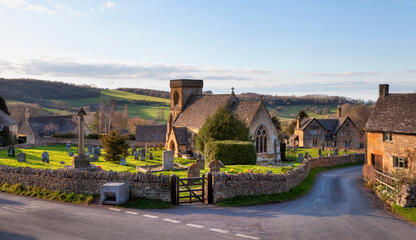 Rural English village